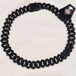 Men’s 19mm Rhodium Plated StainlessSteel Cuban Link Iced Out VVS CZ Neck 20in